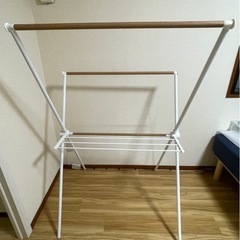 伸縮X型物干し ニトリの画像