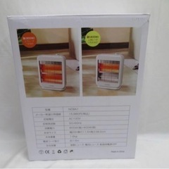 新品 電気ストーブ ヒーター 小型　2段階温度調整　NC8A1の画像
