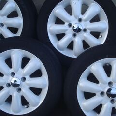 軽自動車用　夏タイヤ　155/65R14中古アルミセット