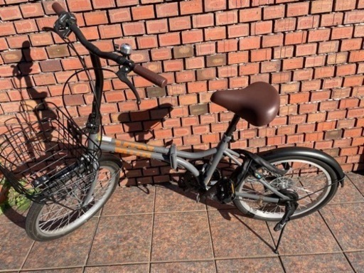 【ほぼ新品！】MIDI（ミディー）6段変速折りたたみ自転車