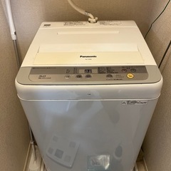 洗濯機差し上げます　2016年製造