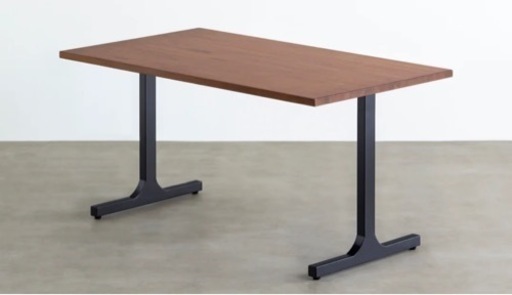 【備品】KANADEMONO/THE TABLE / ラバーウッドT × Black Steel