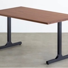 【備品】KANADEMONO/THE TABLE / ラバーウッドT × Black Steel