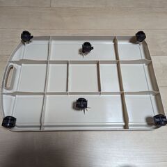 【開封未使用】台車 ファンヒーター、ストーブの画像