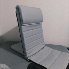 ドウシシャ いつでもどこでも背もたれ スリム 座椅子