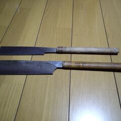 （取引中）ノコギリ　のこぎり　鋸　２本セット