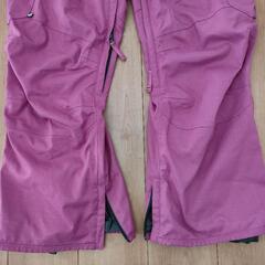 BURTON　バートン　スノボウェアパンツ　エンジ色　S大きめの画像