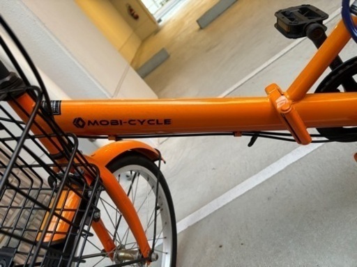 中古自転車 DECORARION 折り畳み ミニサイクル 自転車 実用 6段