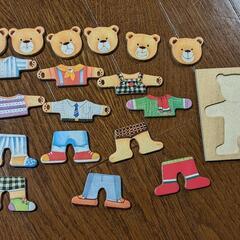 木の着せ替えおもちゃ②の画像
