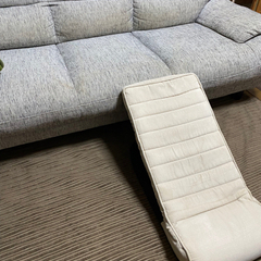 ペット用スロープ　アイボリー　角度調整の画像