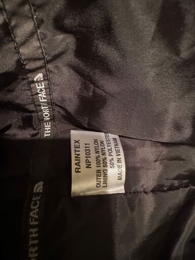 NORTH FACE GORETEX SHELL  SUMMIT BLACK