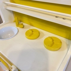 【無料】おままごとキッチン　木製の画像