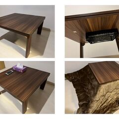 【価格など相談可能】新生活応援セット（冷蔵庫・テレビ・ソファベット・こたつ（ロー テーブル））の画像