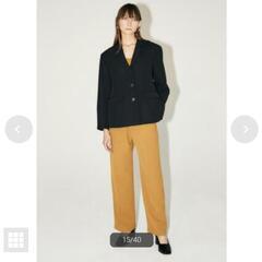 マウジー　タックパンツ　TWO TUCK PANTS