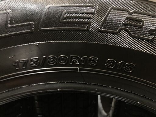 新車外し BS BRIDGESTONE DUELER H/T 684II 175/80R16 16インチ 夏タイヤ 4本 20年製 ジ