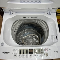 Hisence 洗濯機 HW-E5504 2022年製
