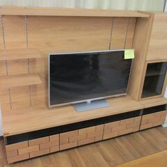 ⭐期間限定の特別値下げ⭐R088 NITORI ブロリック シリーズ テレビボード、2点セット、全幅190cm、Used