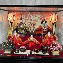 受け渡し決定　久月　浅草本店購入　　17日お届け　親王官女雛人形...