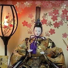 受け渡し決定　久月　浅草本店購入　　17日お届け　親王官女雛人形　ケース雛の画像