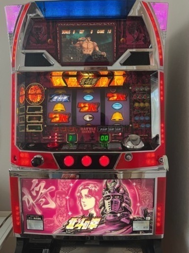 【希少】パチスロ 4号機 初代 北斗の拳 不要機付き