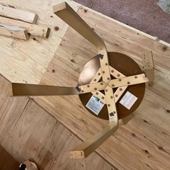 ニトリの丸椅子　ほぼ使ってない2脚の画像