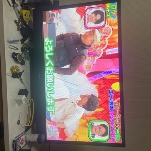 1月中に引越しのため出品　テレビとテレビ台