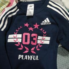 トレーナーadidas裏起毛の画像