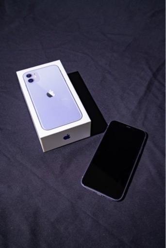 iPhone11 128㎇　パープル　SIMロック解除済