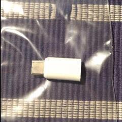 microUSB to TypeC 変換アダプタ