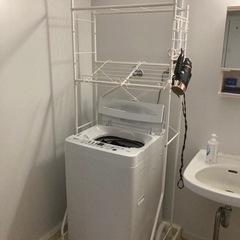 洗濯機ラック　無償でお譲りしますの画像