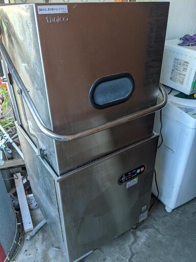 タニコー 食器洗浄機 ドアタイプ TDWD-4ER 三相200V 60Hz 業務用 食器洗浄機