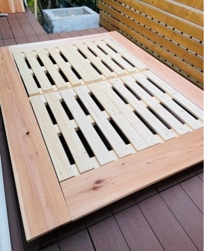 すのこベッド　サイズはご要望に合わせて作成します！