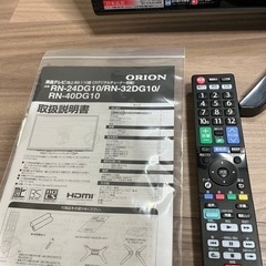 ORION 40型液晶テレビの画像