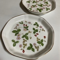 ウェッジウッド ワイルドストロベリー プレート　2枚の画像