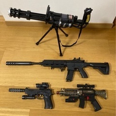 おもちゃ 銃 ガドリング 剣 ピストル トランシーバーの画像