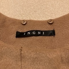 Mサイズ　INGNI 毛皮ラビット　コートの画像