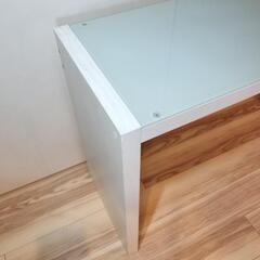 サイドテーブル（ガラス天板）の画像