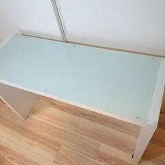 サイドテーブル（ガラス天板）の画像