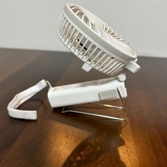 ニトリ　充電式3Wayハンディファン(取扱説明書付き)の画像