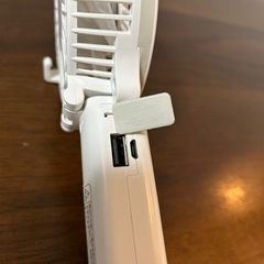 ニトリ　充電式3Wayハンディファン(取扱説明書付き)の画像