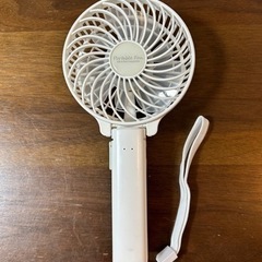 ニトリ　充電式3Wayハンディファン(取扱説明書付き)の画像