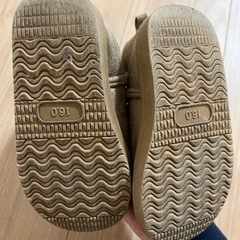 ムートンブーツ　靴 16センチの画像