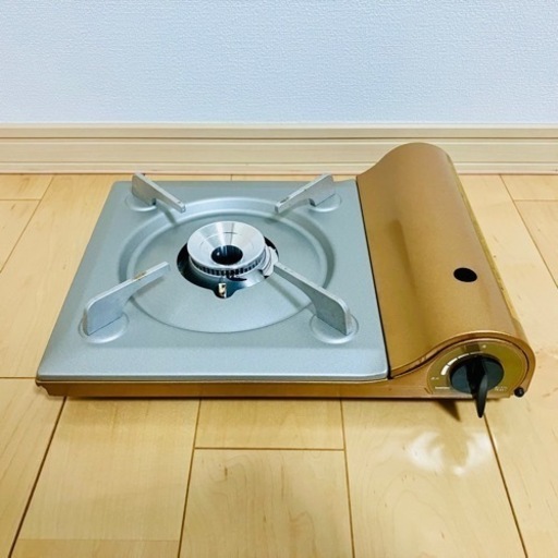 【中古】イワタニ　岩谷産業　カセットコンロ　CB-AS-1　片手鍋＋両手鍋セット