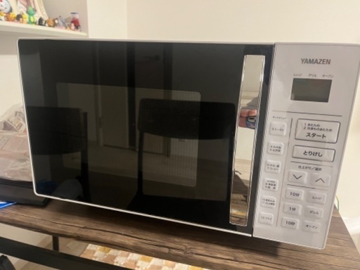 オーブン機能付き電子レンジ　2020年製　YAMAZEN