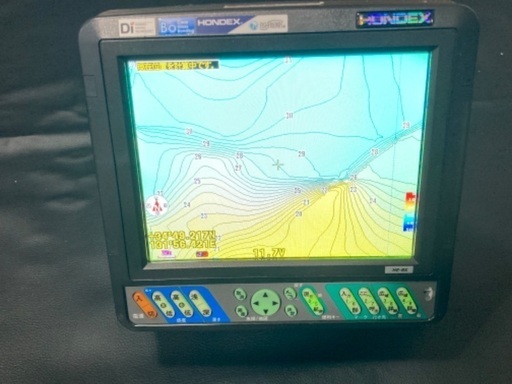 ホンデックスHE-8S フィッシュポイントデータ魚探