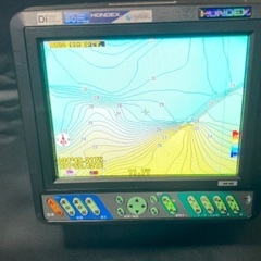 ホンデックスHE-8S フィッシュポイントデータ魚探の画像