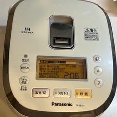 値下げ　PanasonicスチームIH炊飯器　5.5合　中古　I...