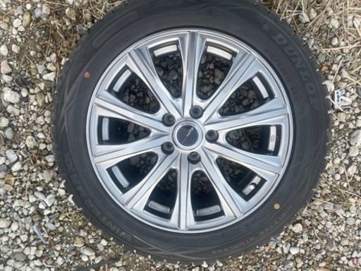 215/55 R17 94Qアルミ付きスタッドレスタイヤ4本　アルミホイール(タイヤ付き)買取