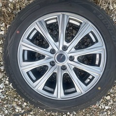 215/55 R17 94Qアルミ付きスタッドレスタイヤ4本　アルミホイール(タイヤ付き)買取