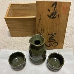 ⭐︎未使用⭐︎ 2合徳利　たたら焼き　期間限定！